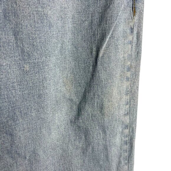 YMI Women's 11 Mid-Rise Flare Jeans Light Wash Stretch Denim Y2K Trendy Western - Picture 6 of 7